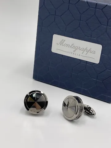 Запонки NEROUNO LINEA MONTEGRAPPA